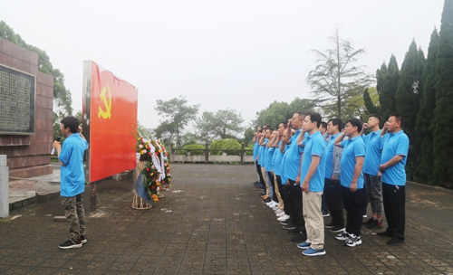 集團(tuán)組織優(yōu)秀班組長開展“三個(gè)一”活動(dòng)(圖1)